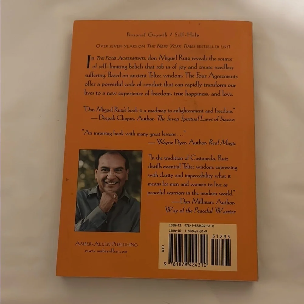 The Four Agreements by - Multicolor Cover
